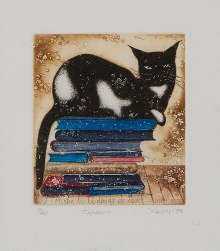 GARY TRICKER Charm (No furniture so charming as books - Sydney Smith)