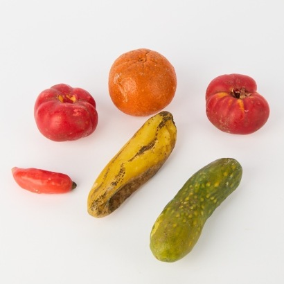 Five Wax Fruit