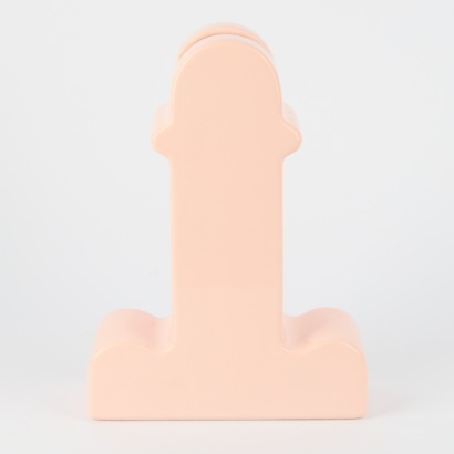 A Pink Shiva Vase by Ettore Sottsass
