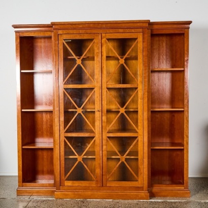 A French Cherry Wood Grange Bookcase Ex Cavit & Co