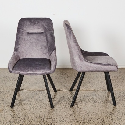 A Pair Of Minimal Modern Chairs