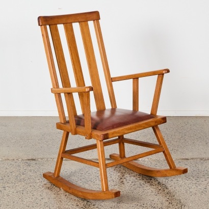 An Arts & Crafts Rocking Chair