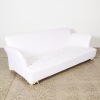 A Three Seater McKenzie & Willis Linen Couch - 2