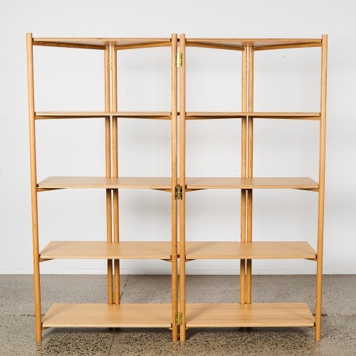A Zig Zag Shelving Unit by Mood