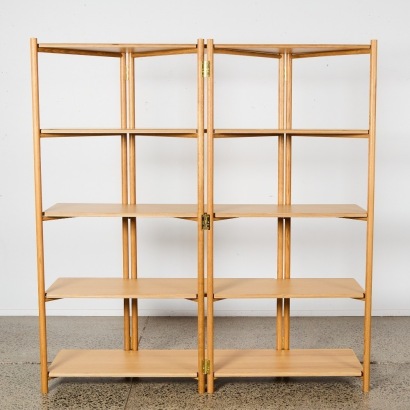 A Zig Zag Shelving Unit by Mood
