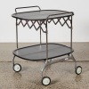 An Antonio Citterio Gastone Black Trolley For Kartell