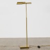 An Aged Gold Colour Floor Lamp