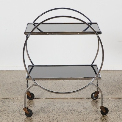 An Original Art Deco Bar Cart