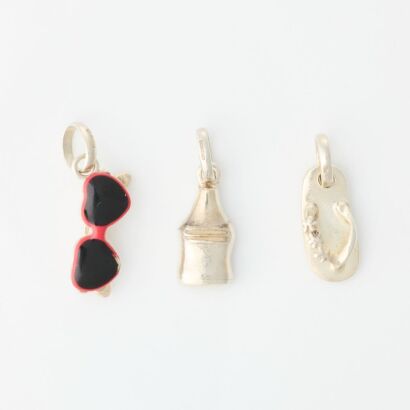 Links of London, 2.5cm Sterling Silver Charms with Box