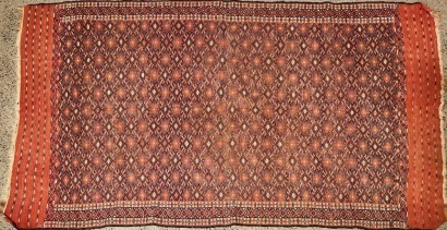 A Large Turkmen Sumak Carpet
