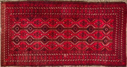 A Vintage Afghan Baluchi Rug