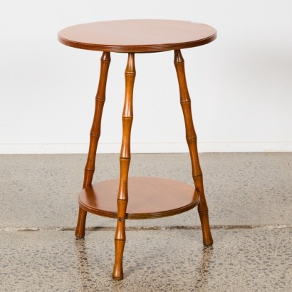 An Antique Kauri 3-Leg Side Table