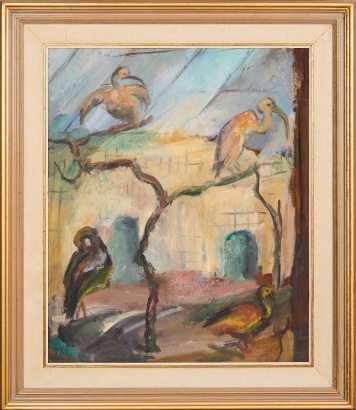 LOU ALBERT-LAZAR Vogelhaus 1