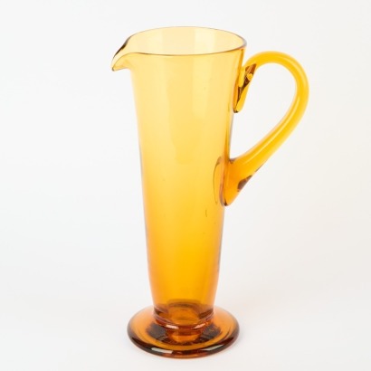 An Amber Glass Jug