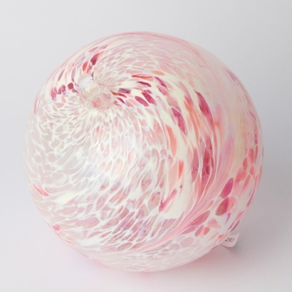 A Whimsical Art Glass Hanging Ball