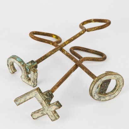 A Set of Three Branding Irons