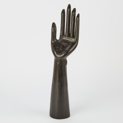An Ebonised Display Hand