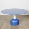 A Miniforms ILLO Table in Lacquered Sapphire Blue