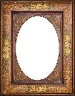 An Ornate Framed Mirror