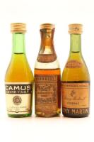 (1) Selection of 3 Brandy Miniatures, sold as One Lot