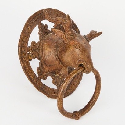 An Antique Deer Door knocker