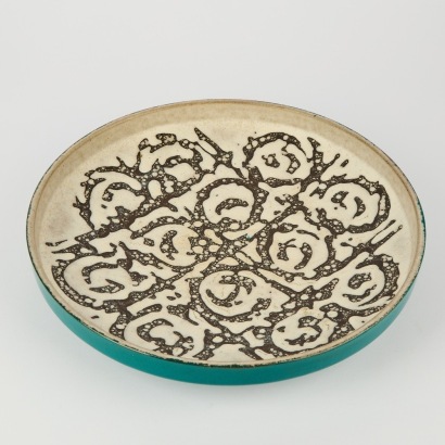 A Vintage German Tonnieshof c.1960s Fat Lava Bowl