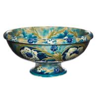 William Moorcroft, Florian Ware Fruit Bowl, C. 1902