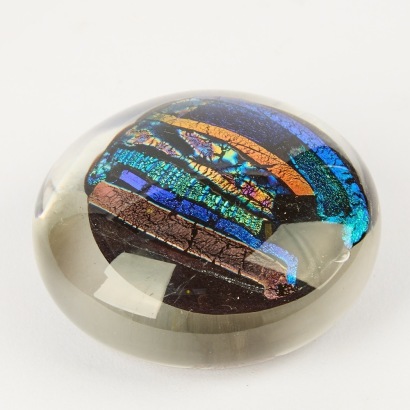 An Anna Palmer Glass Paperweight