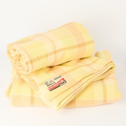 A Pair of Farmer Wondawarm Woollen Blankets