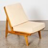 A FD172 Slipper Chair by Peter Hvidt and Orla Molgaard-Nielsen, Denmark, 1960s