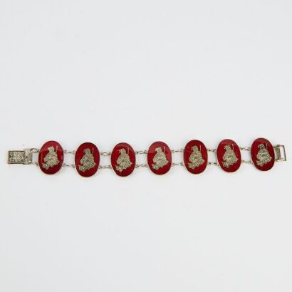 A Japanese Enameled Bracelet