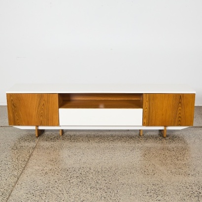 A Swedish Style Mid-Century-Modern Media Unit