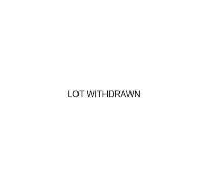 Lot Withdrawn