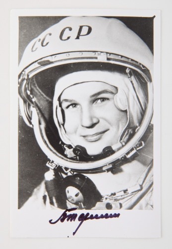 A Valentina Tereshkova Signed Photograph