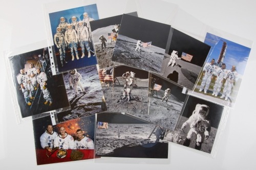 A lot of Several Moon Landing Photographs