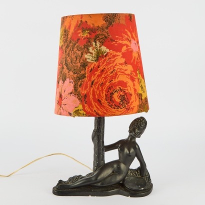 A Retro Chalkware Lamp AF