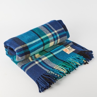 A Kaiapoi Huia Travel Rug