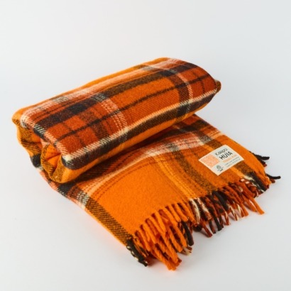 A Kaiapoi Huia Travel Rug