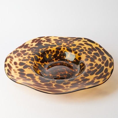 A Murano Bowl with Tortoiseshell Patterning