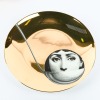 A Fornasetti Gold Leaf Plate #162 - 2