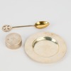 A Sterling silver travelling communion set, made by F. Osborne & Co Ltd, Ecclesiastical artists, 27 Eastcastle St, London W.L. c.1900s - 3