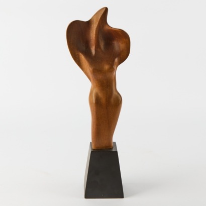 A Carved Postmodern Form by Elise Patersen c.1970