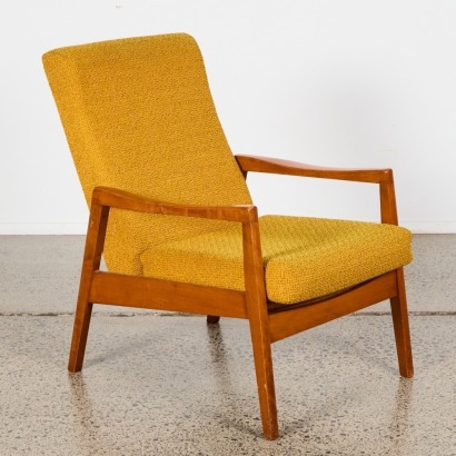 A Vintage Airest Lounge Chair in Original Upholstery