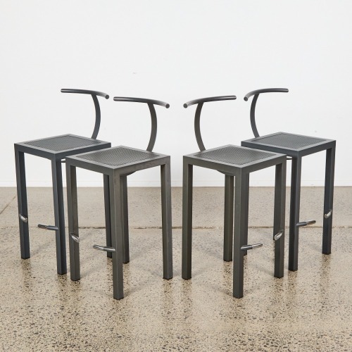 A Set of Four Sarapis Bar Stools by Philippe Starck for Driade