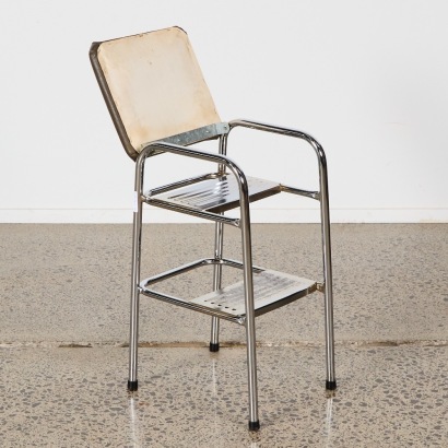 A Mid-Century Fliptop Step Stool