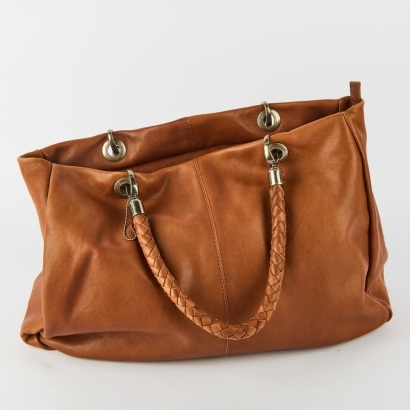 A Leather Briarwood Holdall