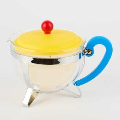 A Vintage Limited Edition Memphis Bodum Tea Pot