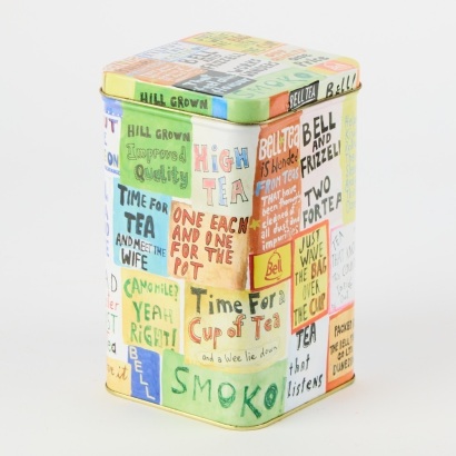 A Dick Frizzell Designed Tea Caddy