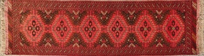 A Long Hand Knotted Persian Runner