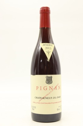 (1) 2013 Chateau Rayas Chateauneuf-du-Pape Pignan Reserve, Rhone